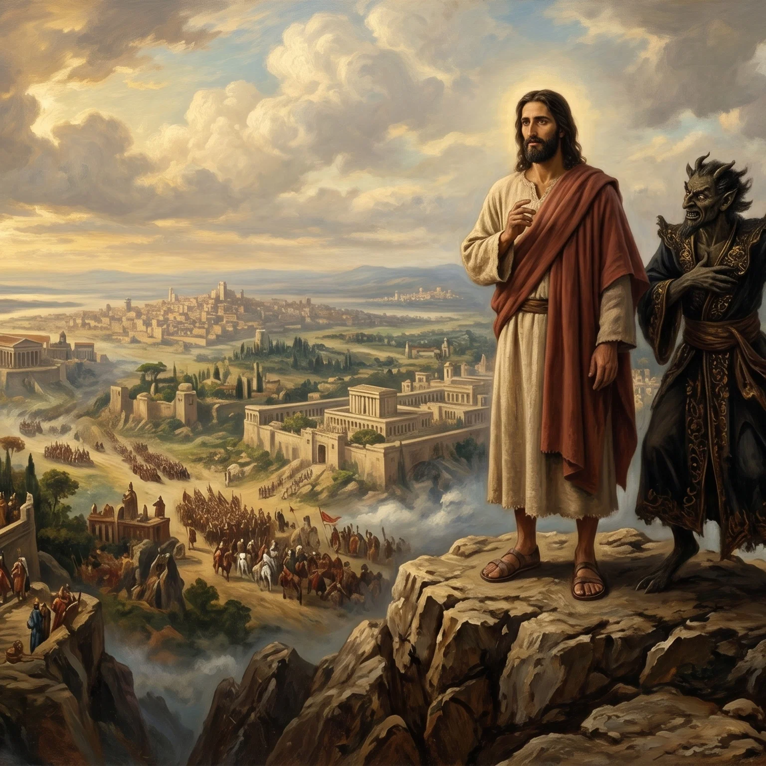 The Tempter Upon the High Mountain