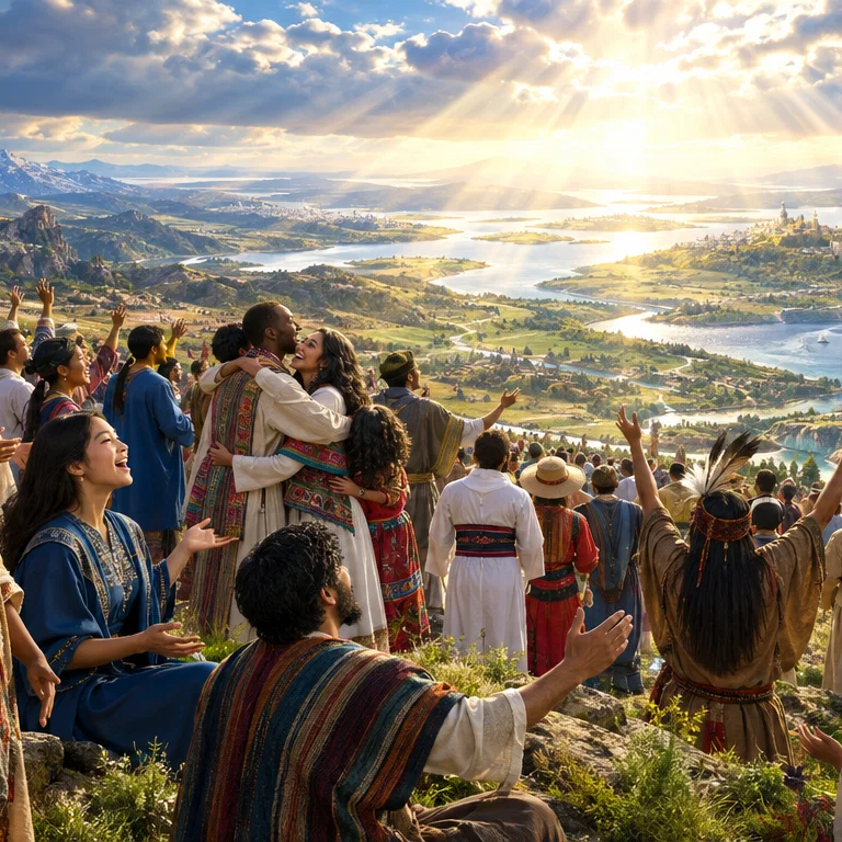 Nations Rejoice in Divine Gladness