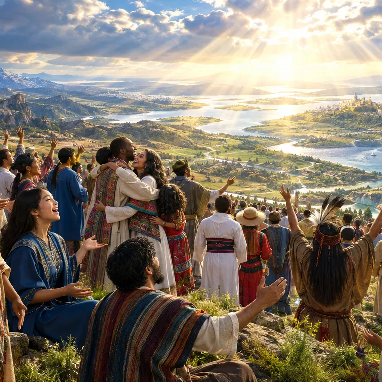 Nations Rejoice in Divine Gladness