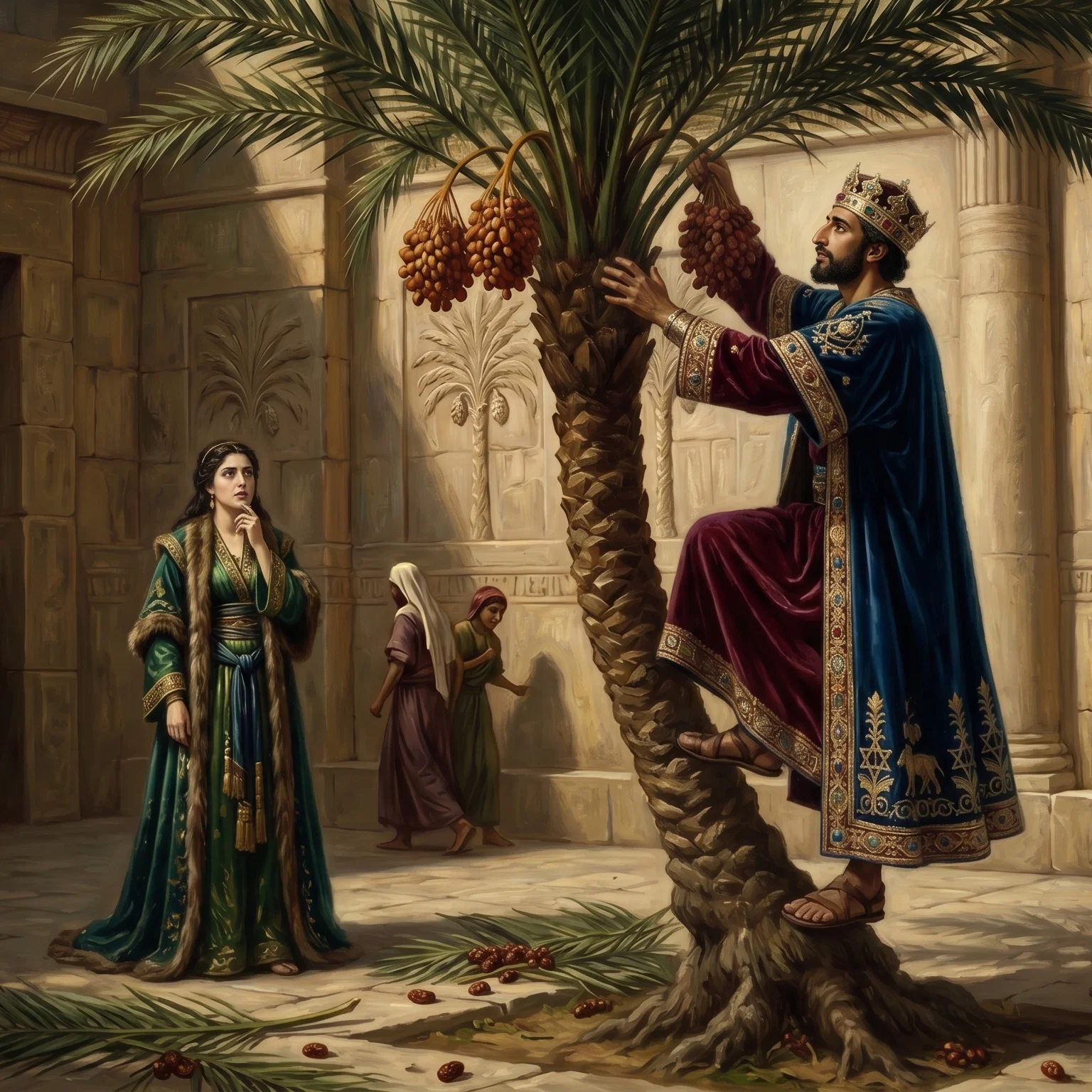 Beneath the Sacred Palm