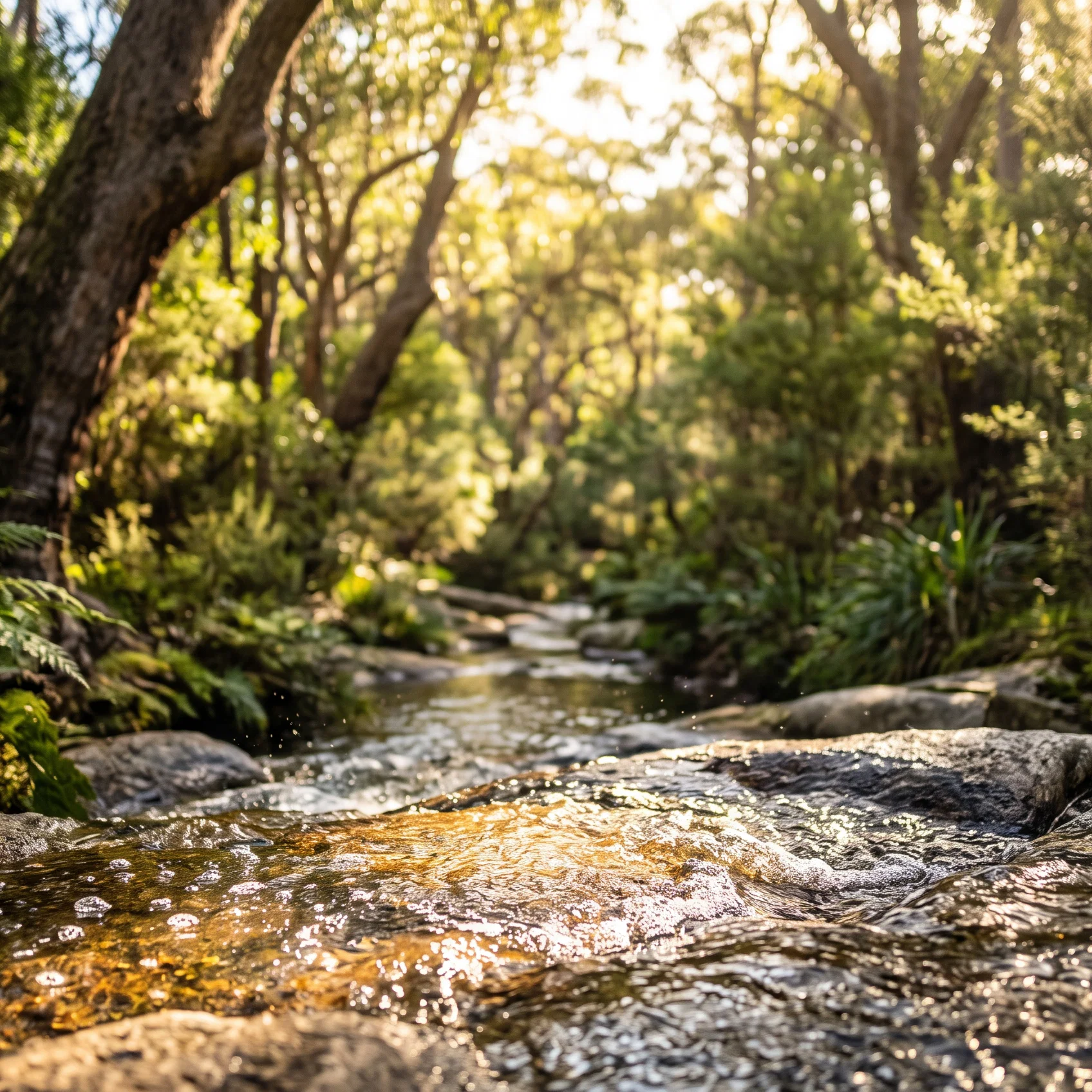 Living Waters Flowing Through The Wild