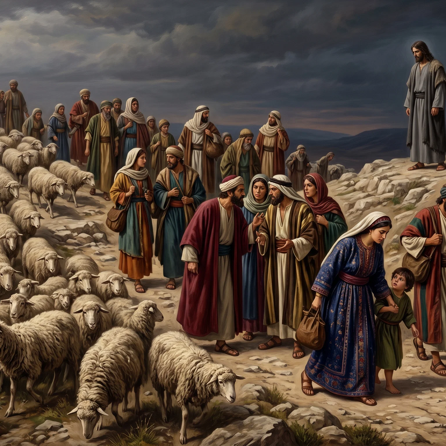 Lost Sheep Seeking the Shepherd