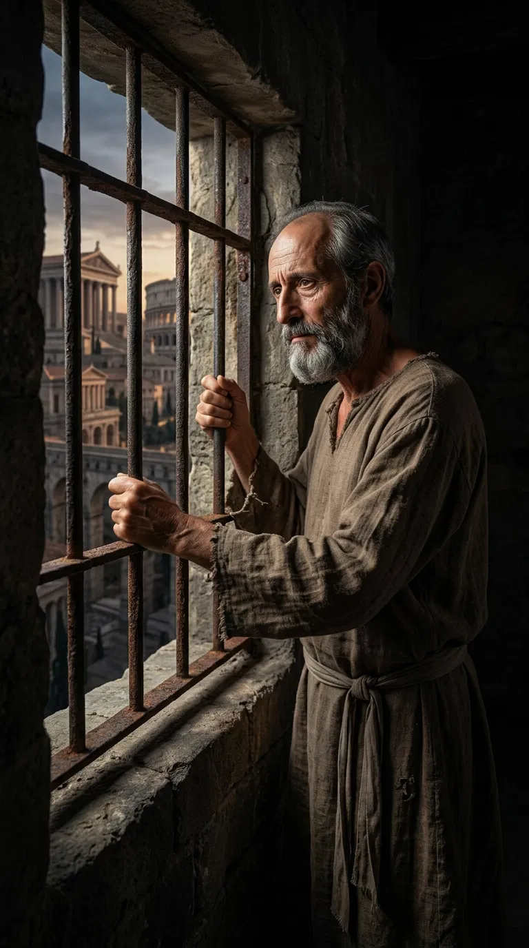 Paul Looking Out from Prison at Rome