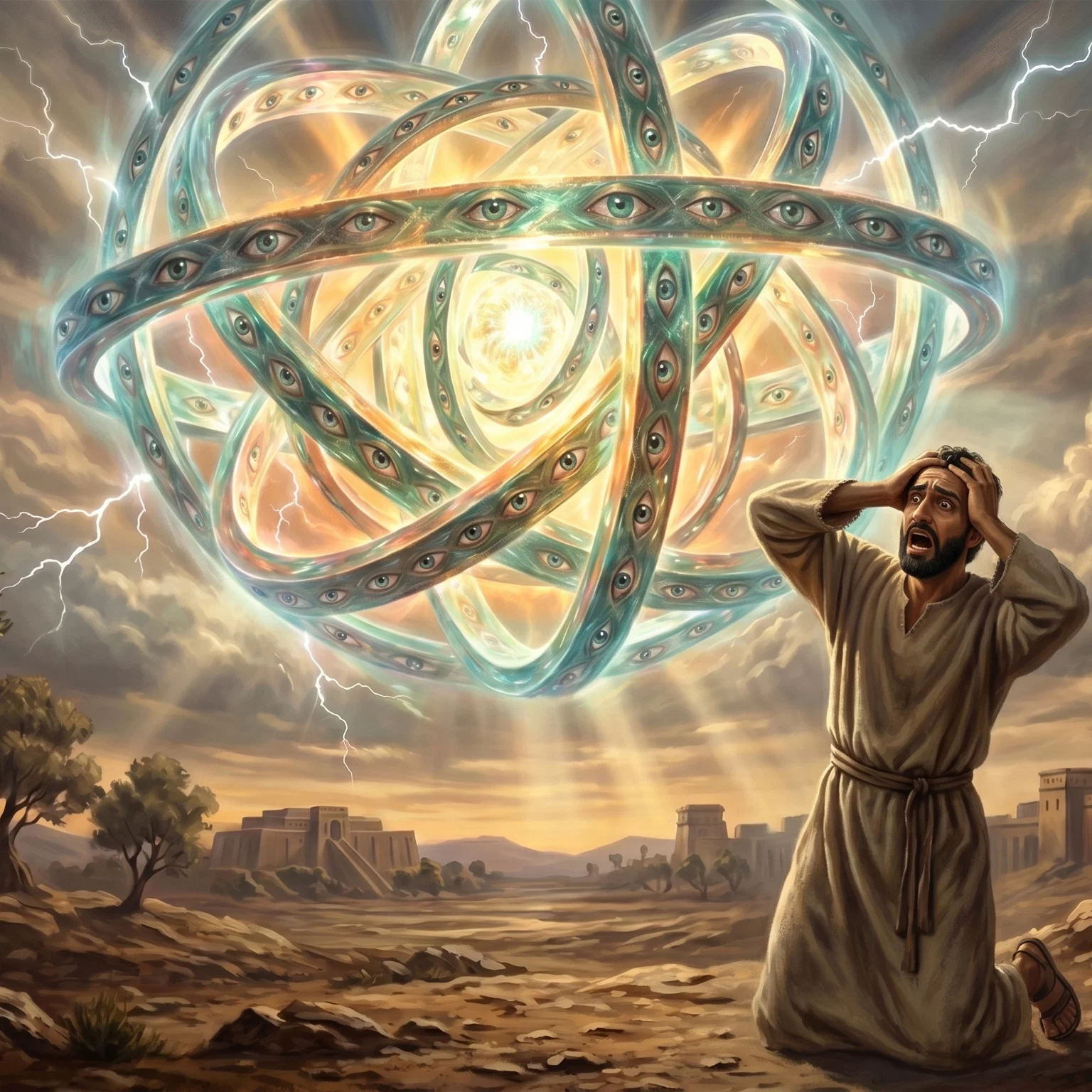 The Infinite Wheel of Divine Vision