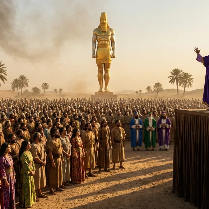 The Golden Idol of Ancient Babylon