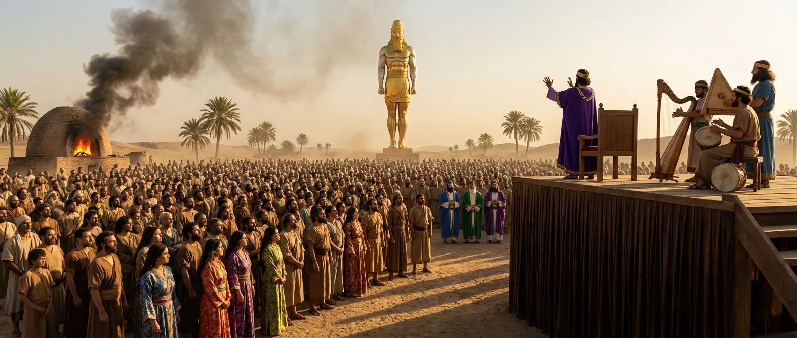 The Golden Idol of Ancient Babylon