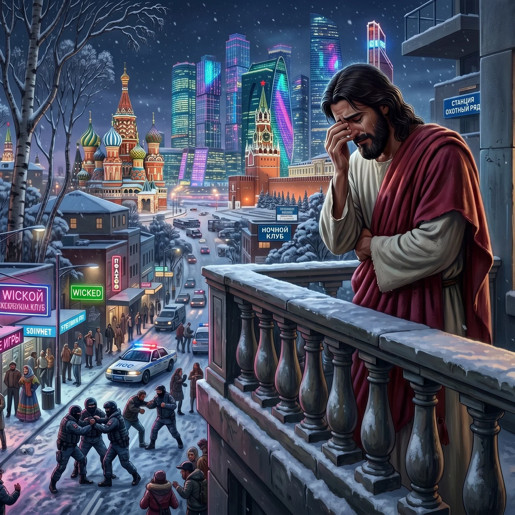 Jesus Weeps Over Moscow