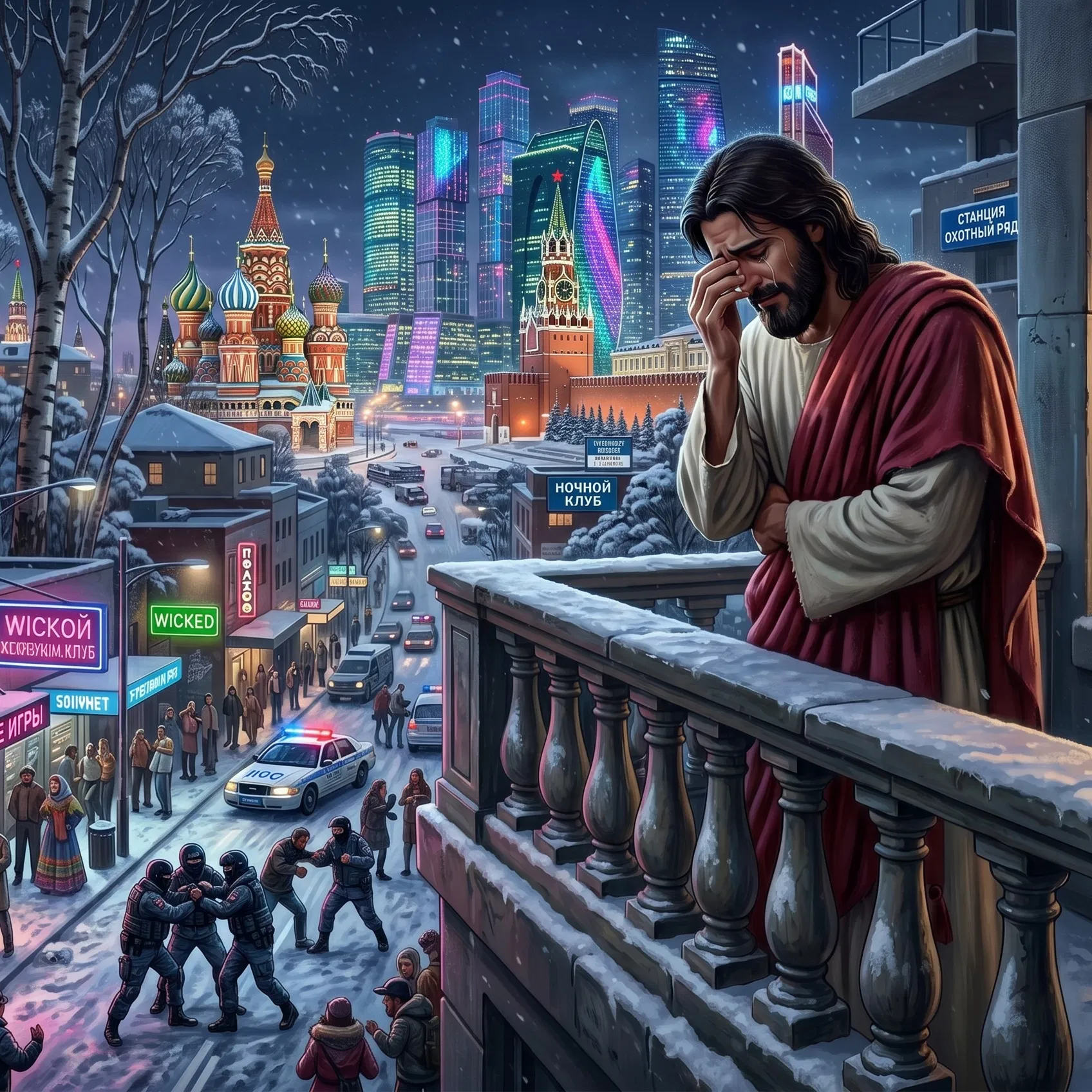 Jesus Weeps Over Moscow