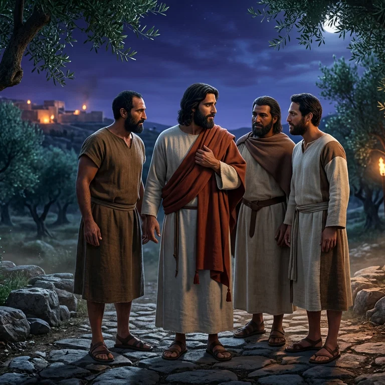 The Silent Vigil in Gethsemane