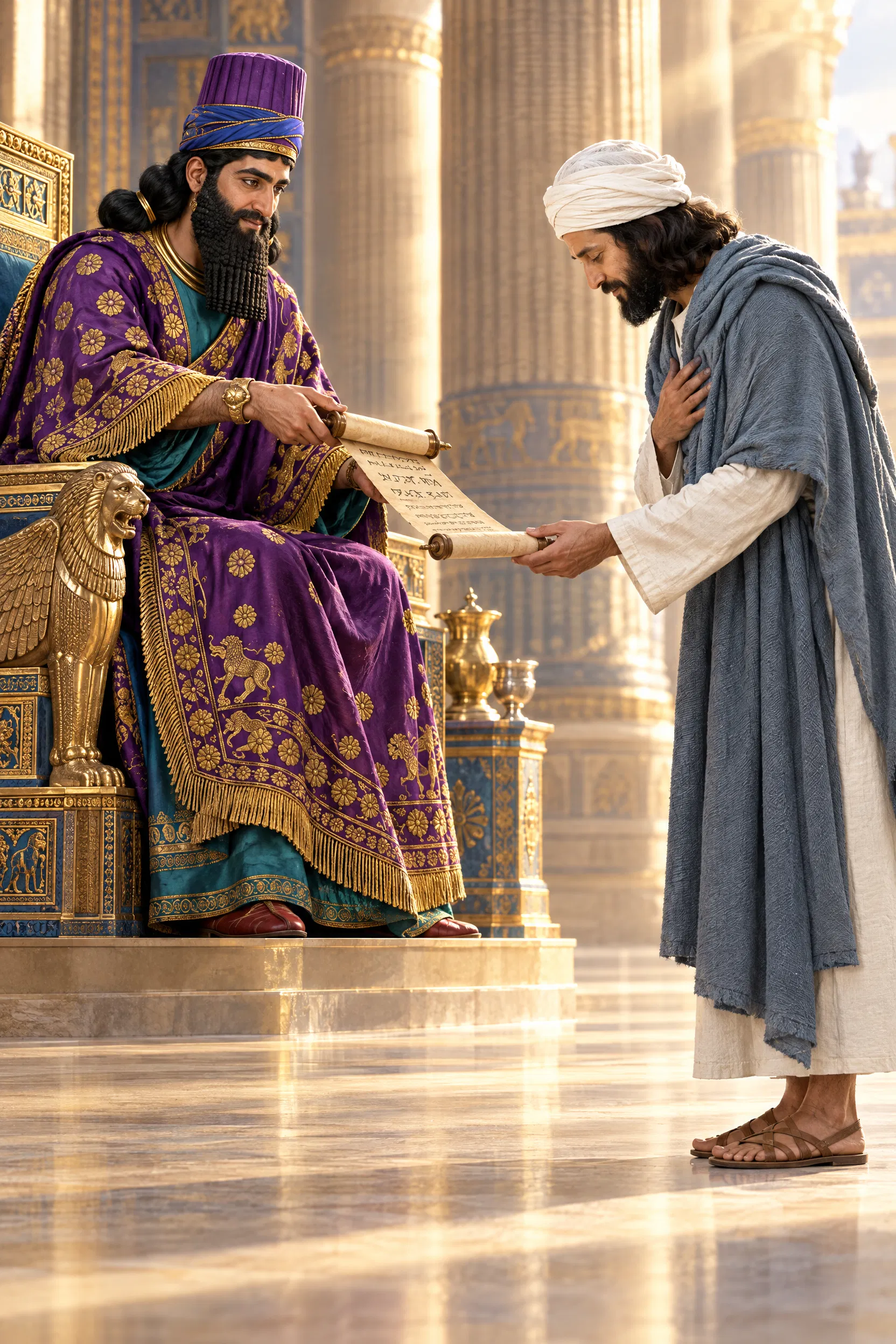Artaxerxes Gives Ezra the Royal Letter