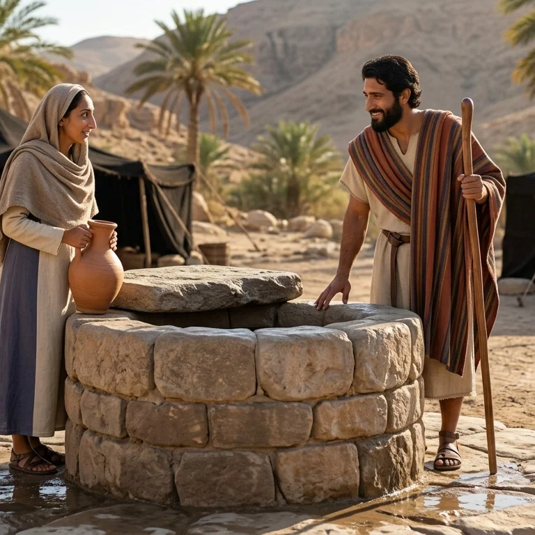 Jacob Meets Rachel at the Well