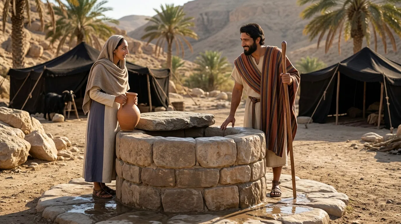 Jacob Meets Rachel at the Well