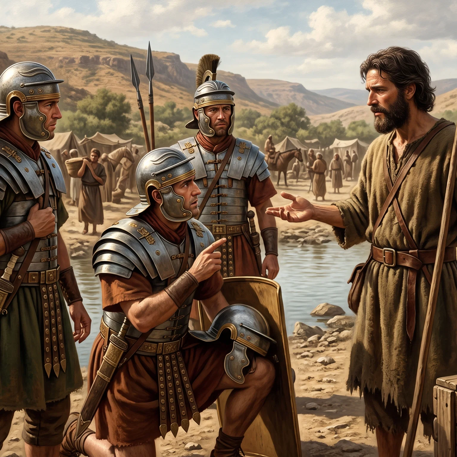 The Soldier at the Jordan River