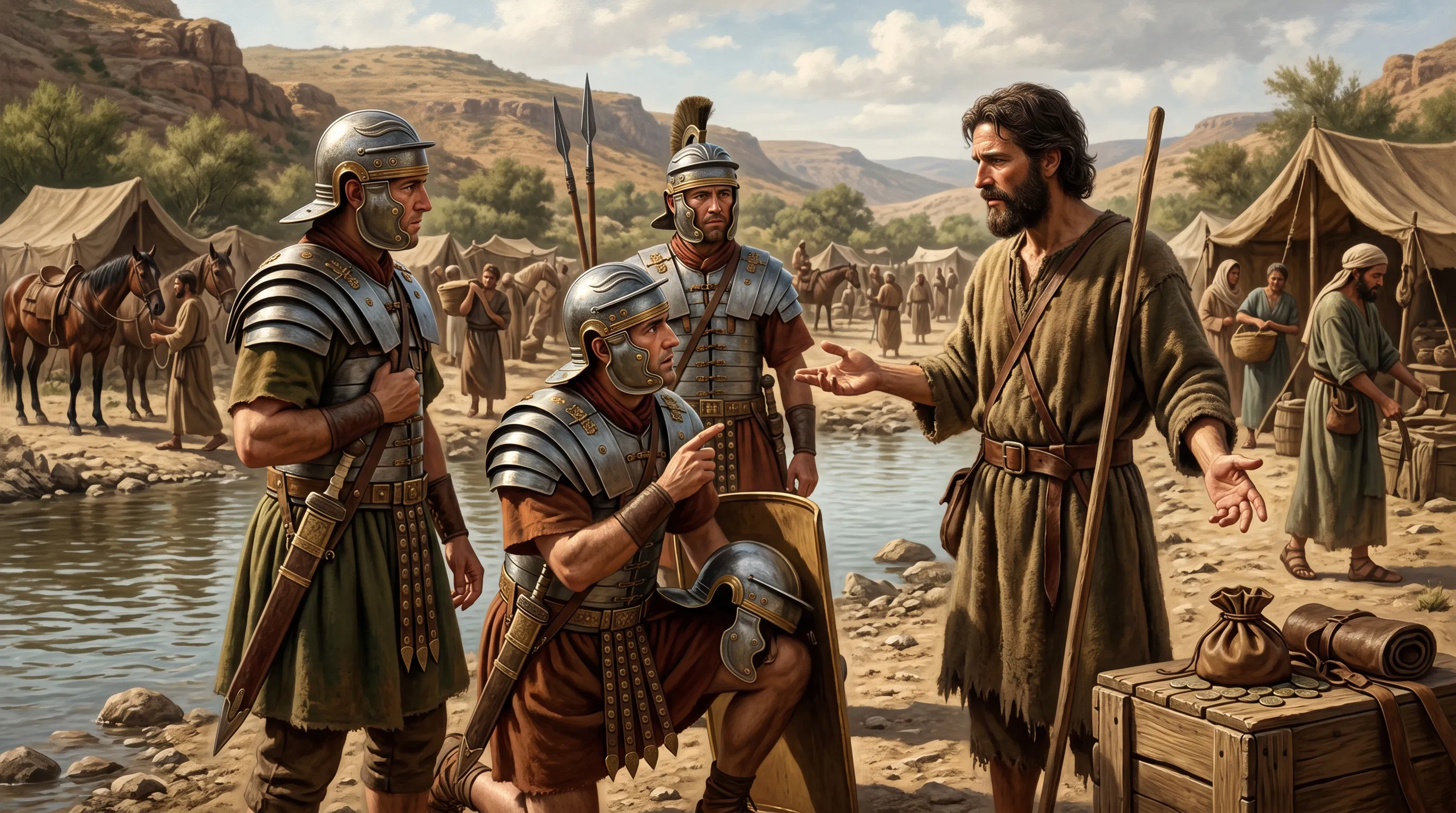 The Soldier at the Jordan River