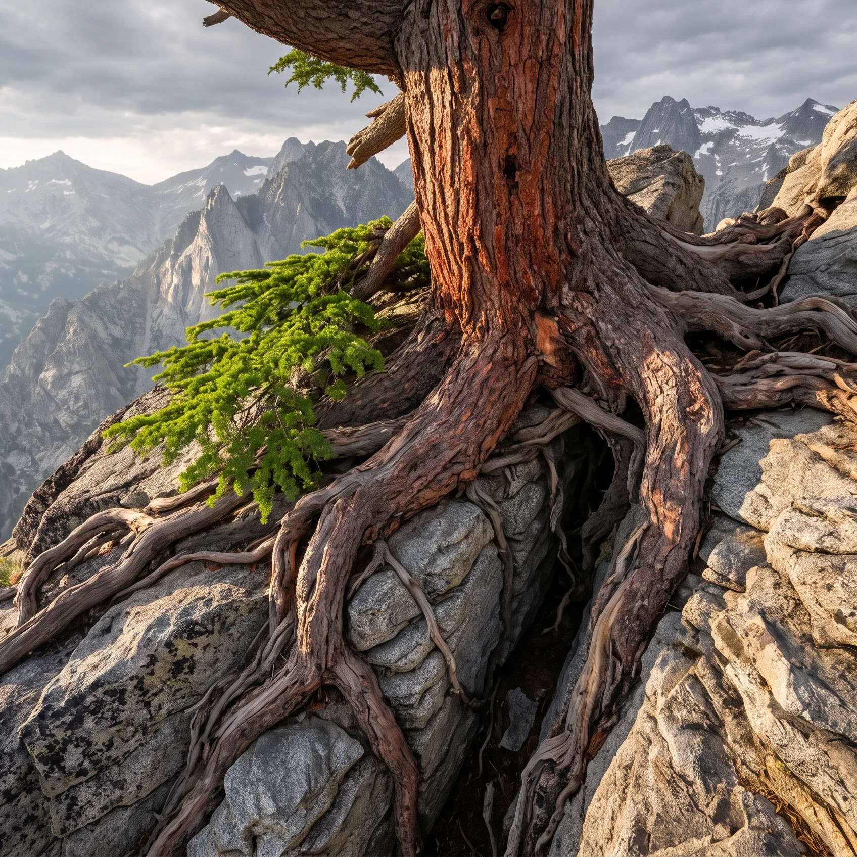 Ancient Cedar Upon the Granite Crag