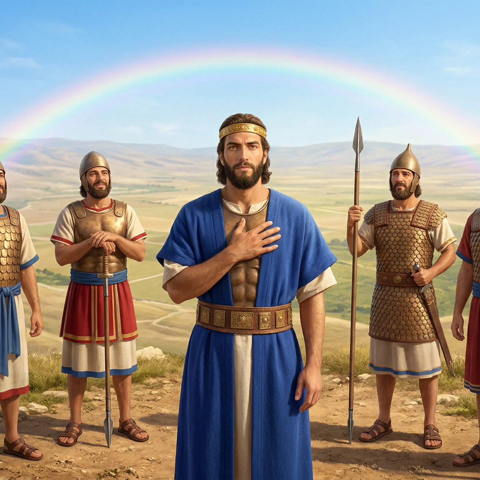 King Asa Finds Peace Through Divine Faith