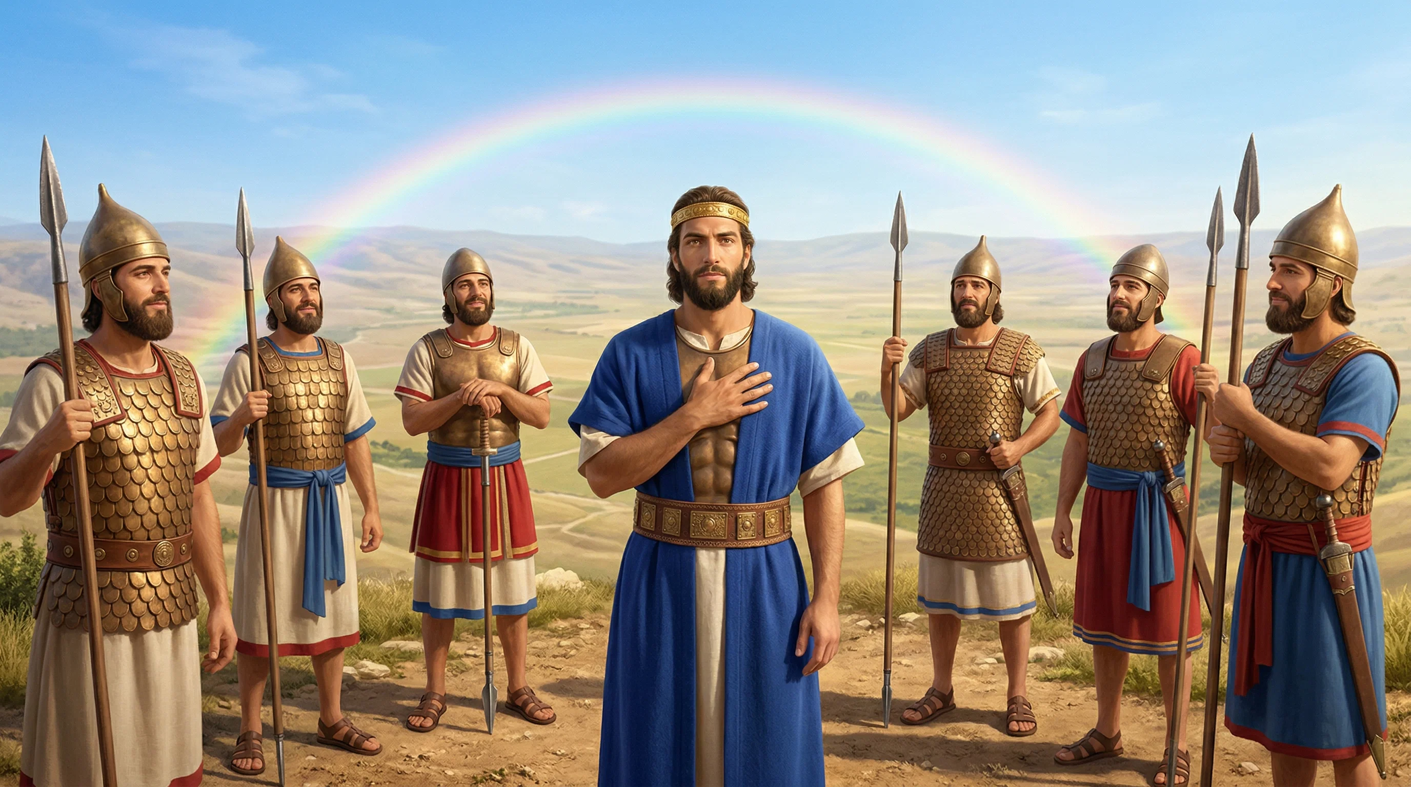 King Asa Finds Peace Through Divine Faith