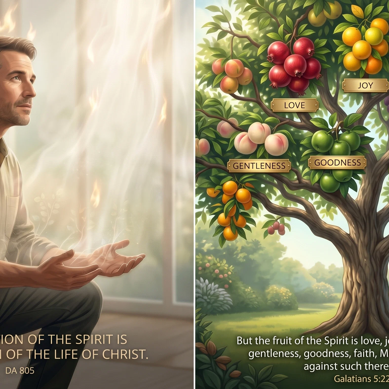 The Life Of Christ Displays The Fruit of the Spirit