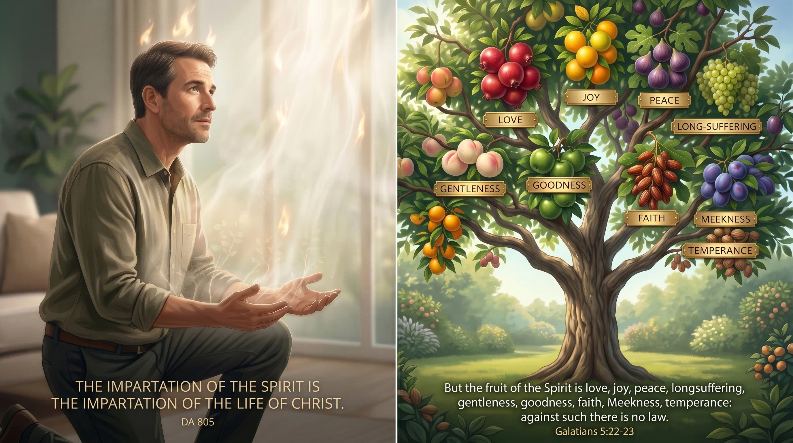 The Life Of Christ Displays The Fruit of the Spirit