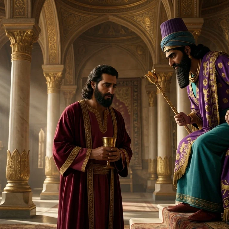 A Silent Plea in the Persian Court