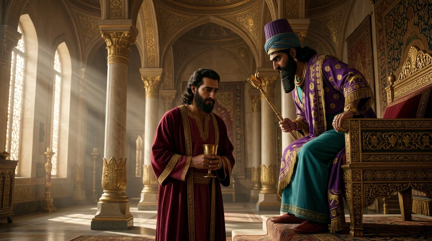 A Silent Plea in the Persian Court