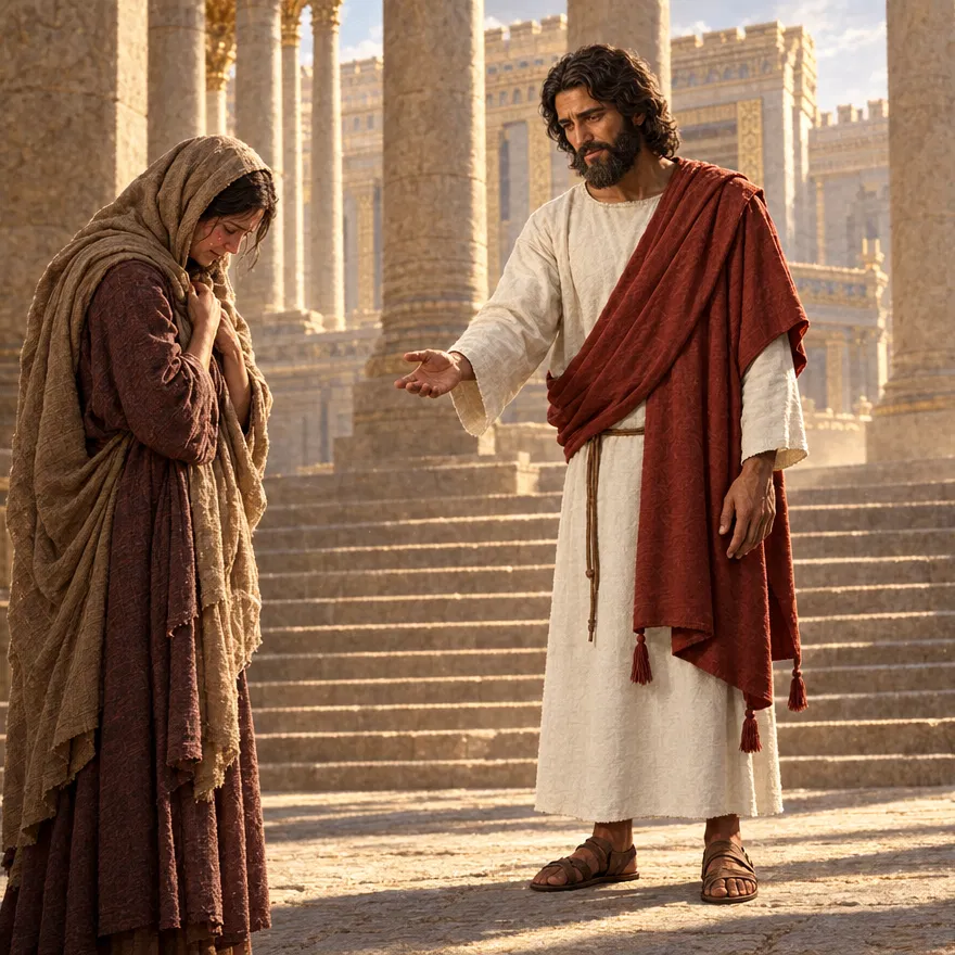 Woman caught in adultery john 8:9 Grace Found Amidst The Silence
