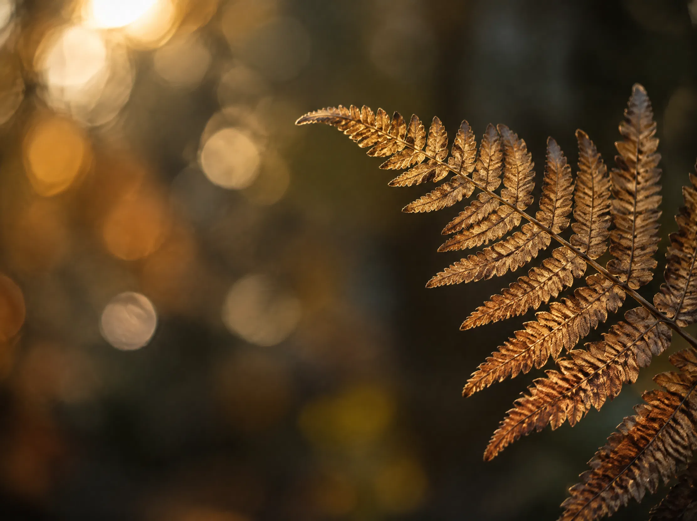 Golden Whispers of the Ancient Forest