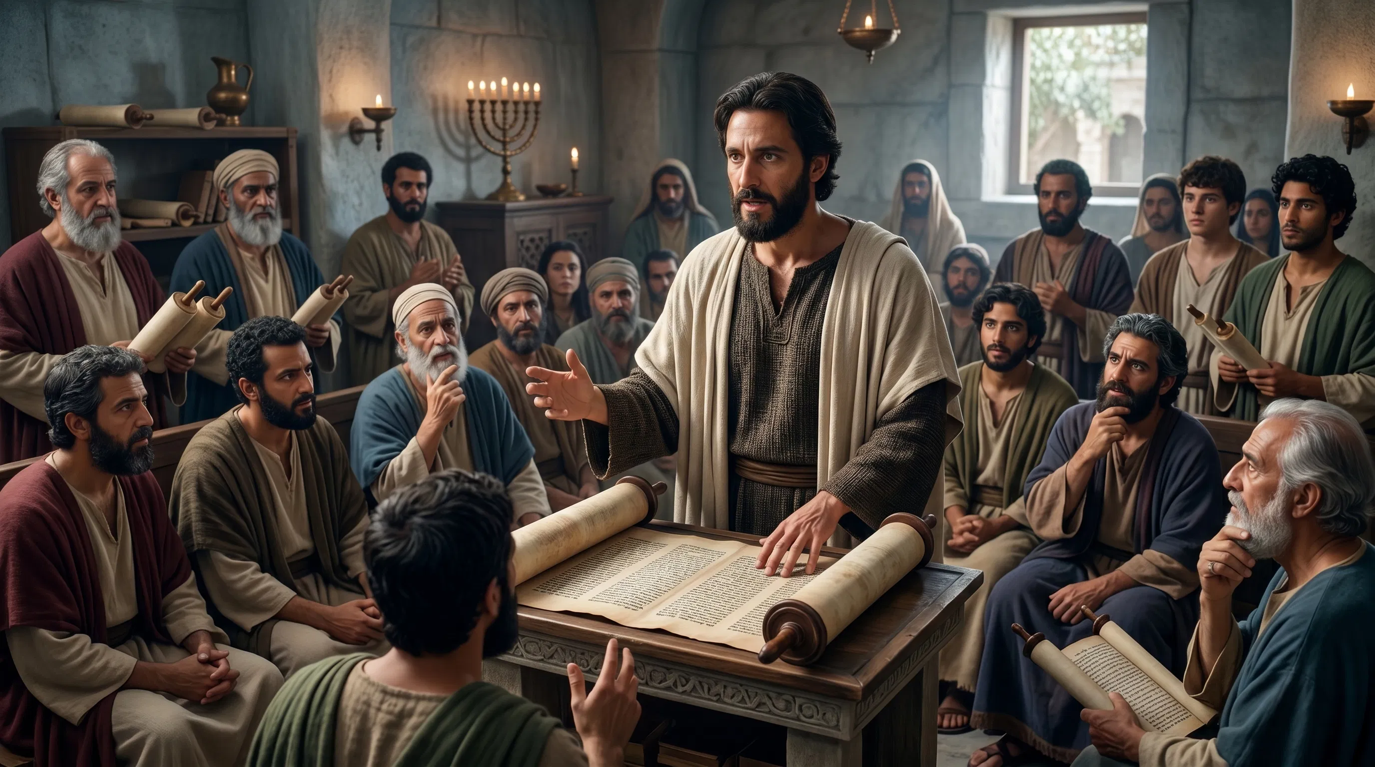 Paul Reasons From the Scriptures in the Synagogue
