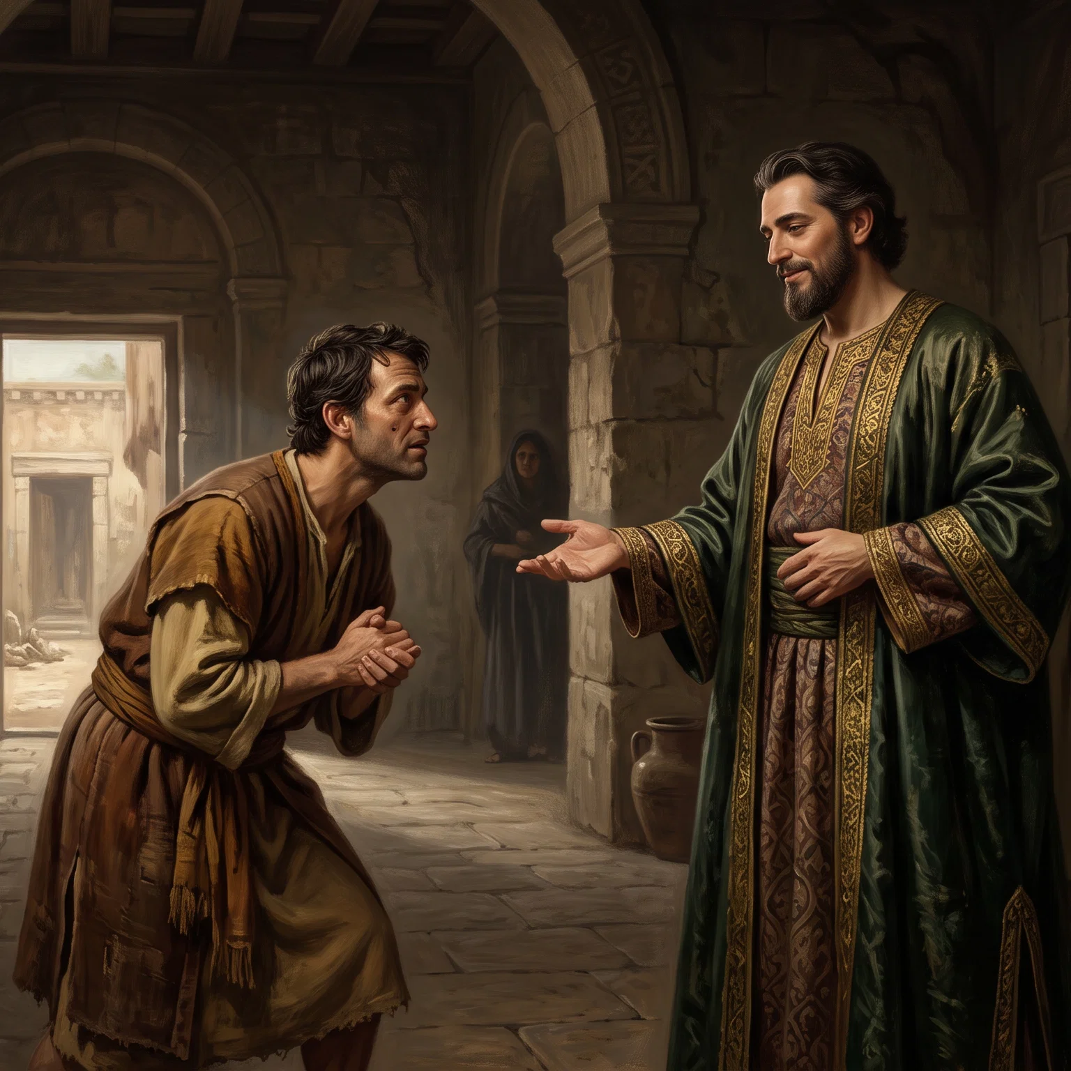 The Shrewd Steward's Silent Reflection