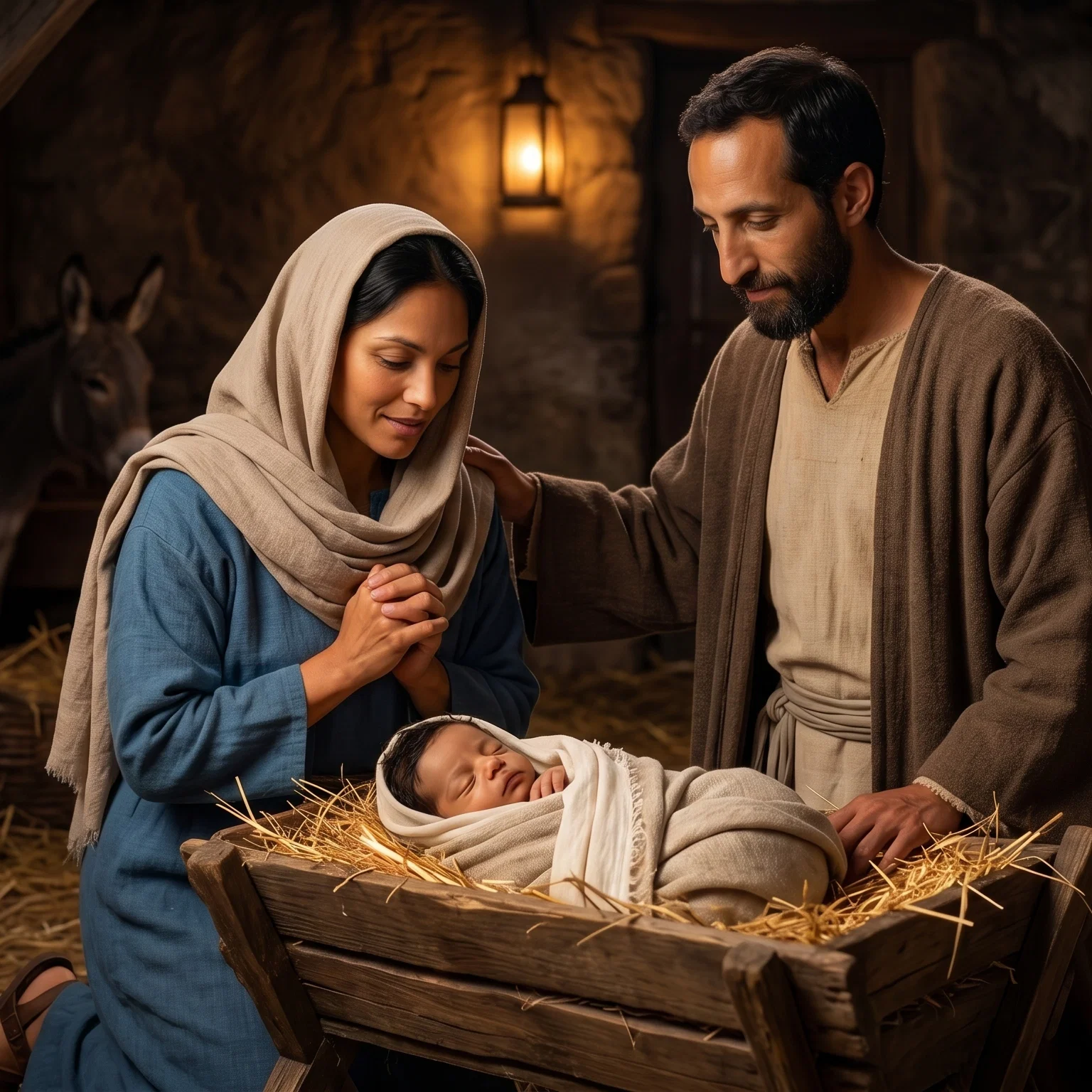 The Humble Arrival in Bethlehem
