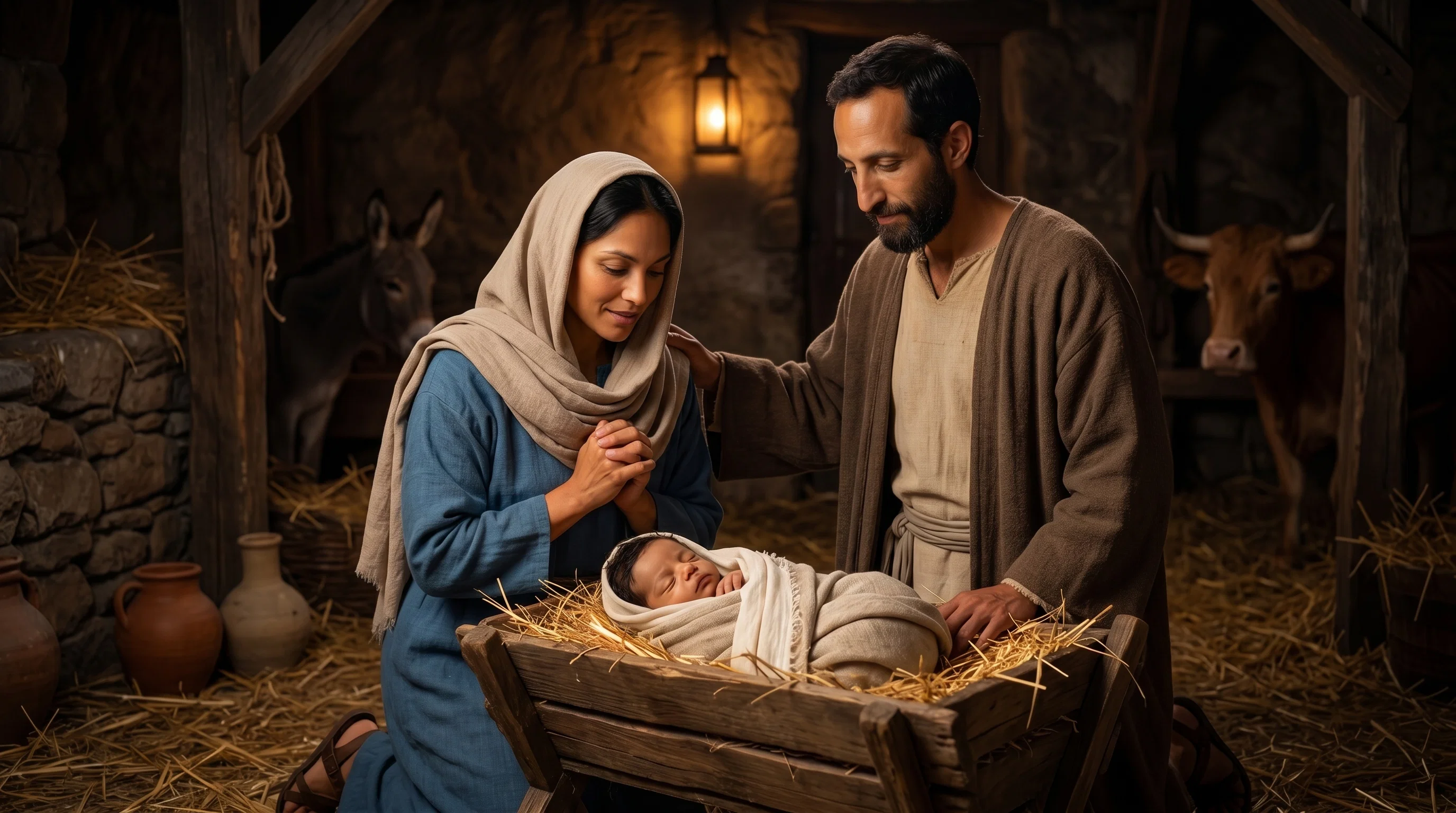 The Humble Arrival in Bethlehem