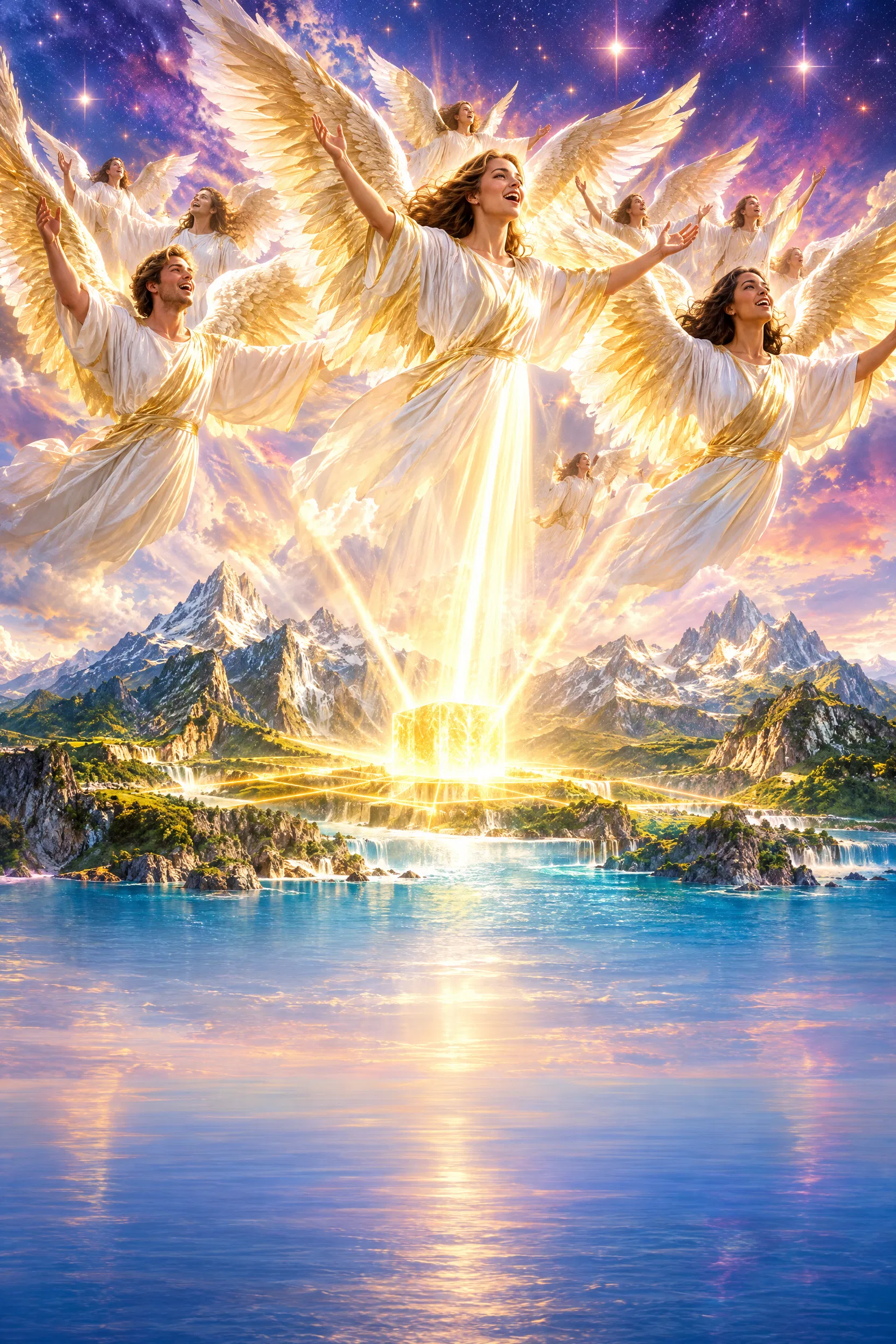 Angels Sing Over the Newly Made Earth