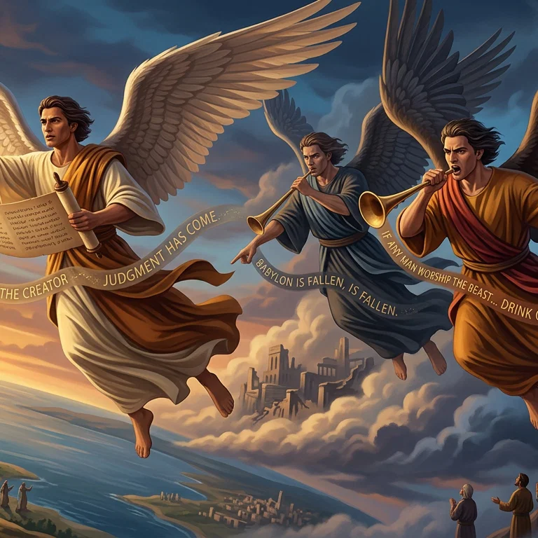 Three Angels Proclaiming Eternal Truth