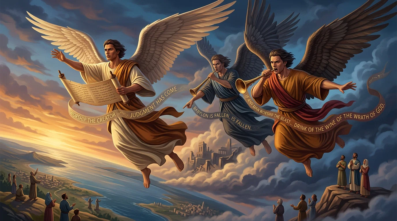 Three Angels Proclaiming Eternal Truth