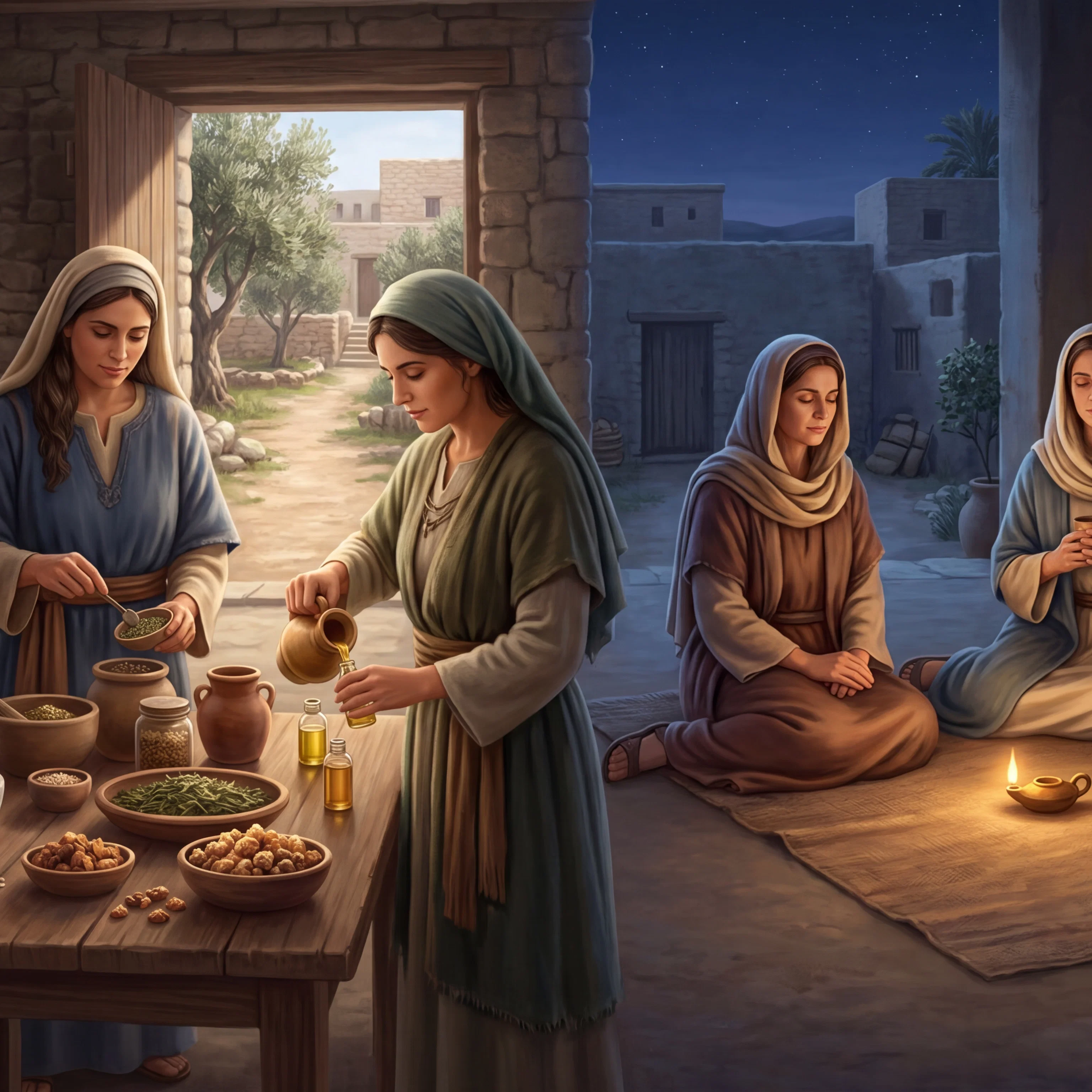 Silent Preparation Before the Sabbath Rest