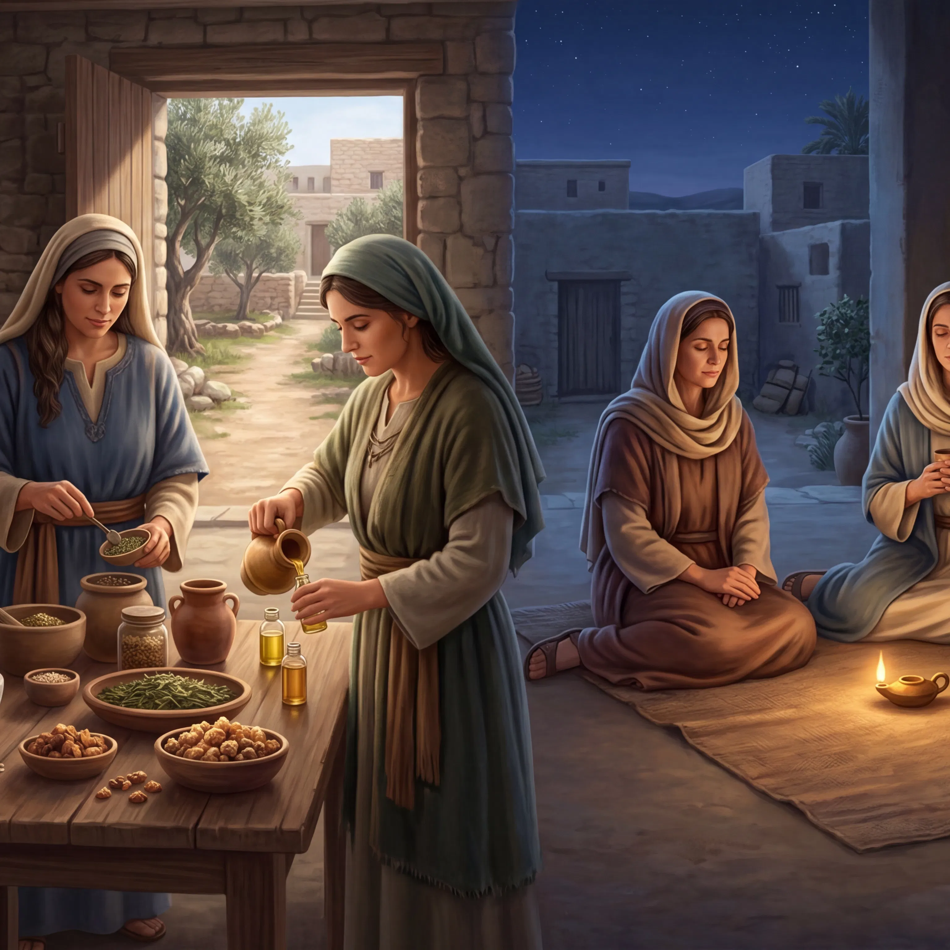 Silent Preparation Before the Sabbath Rest