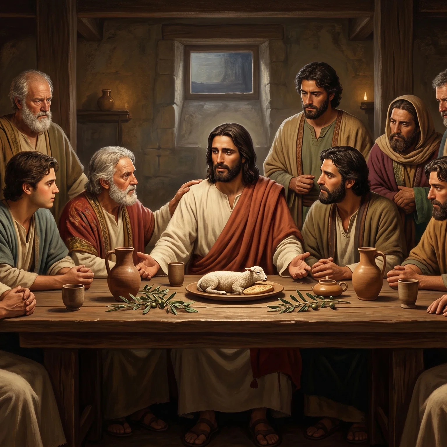 The Last Supper's Sacred Fellowship