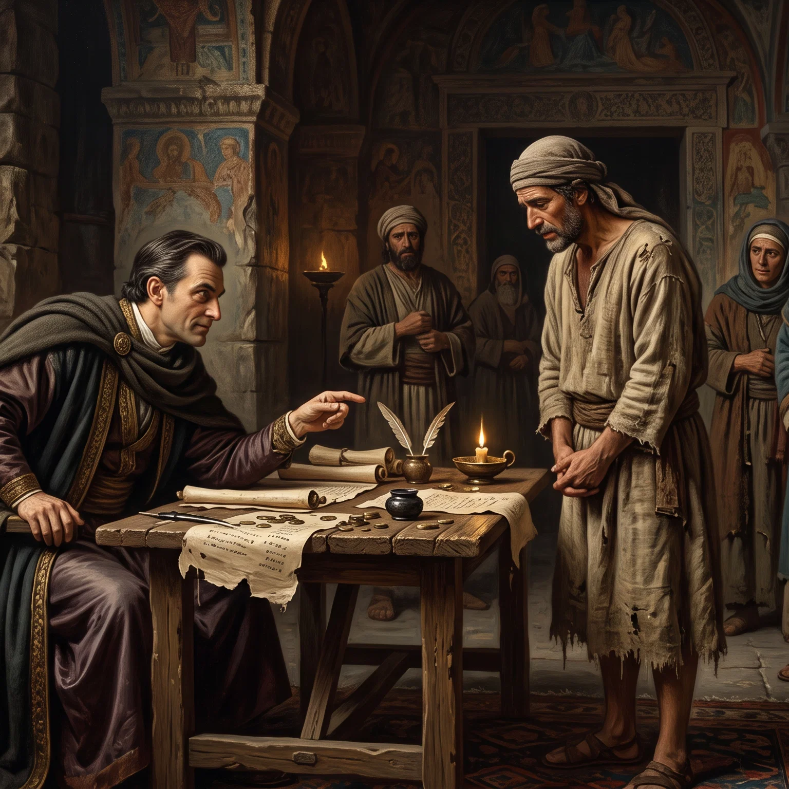 The Steward Settles the Accounts