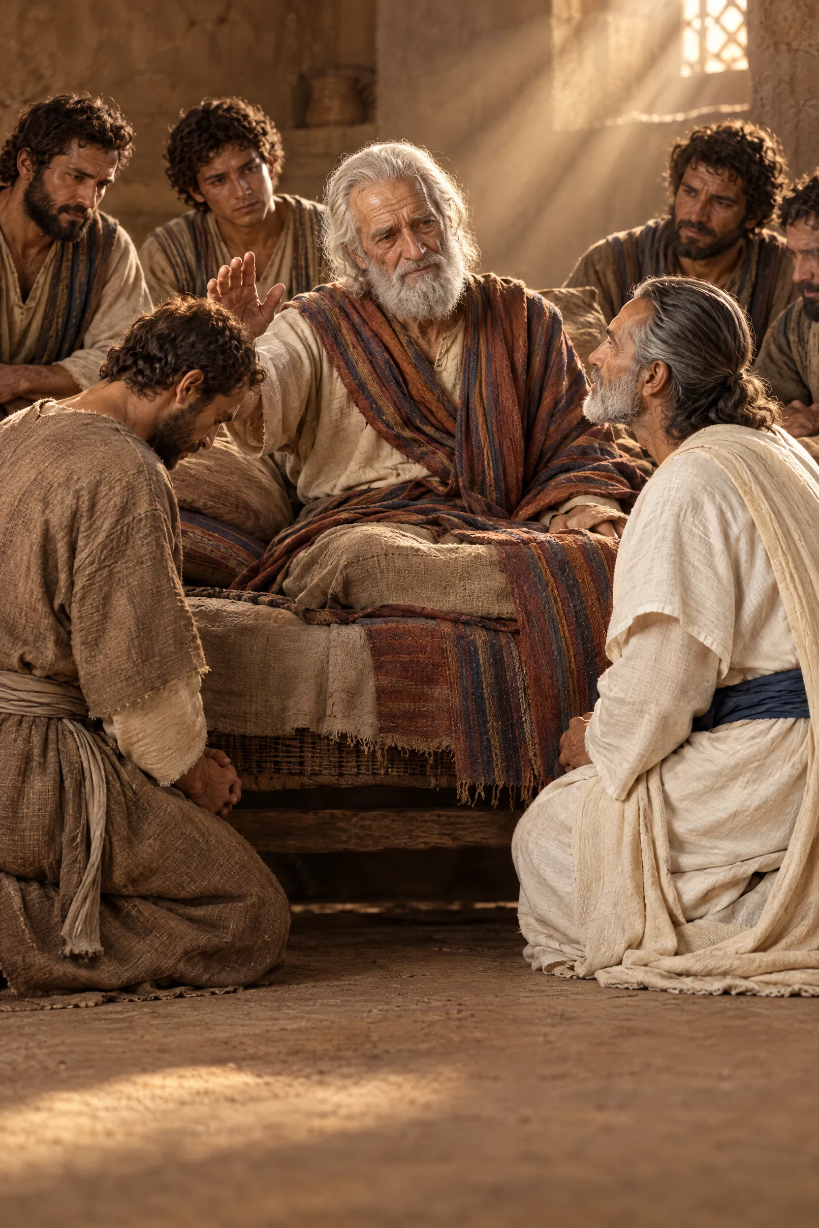 Jacob Blesses His Sons on His Bed