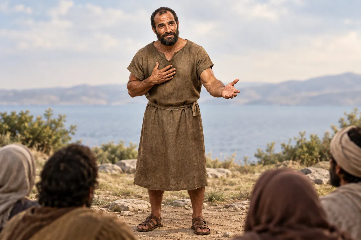 Peter Teaching Believers to Be Humble