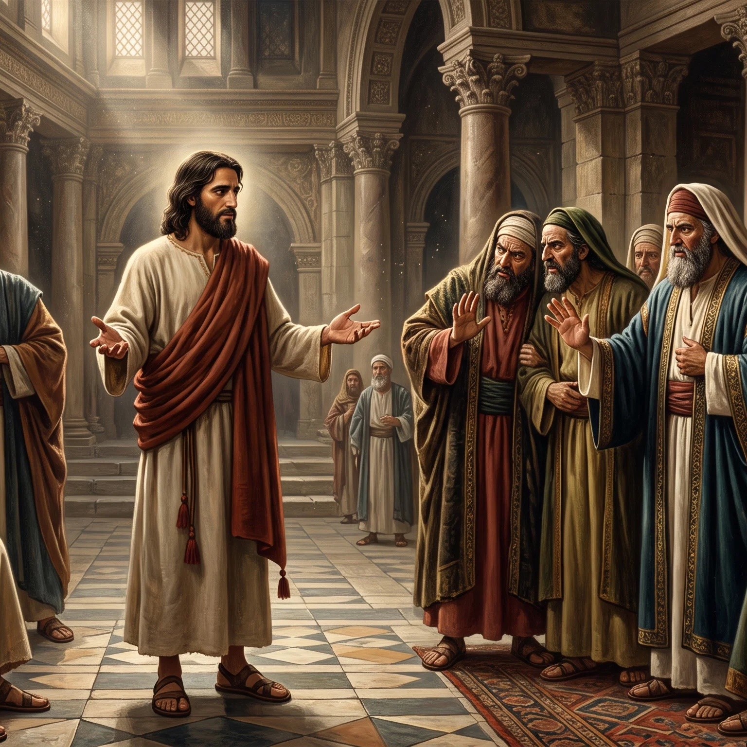 The Healer Confronts the Pharisees