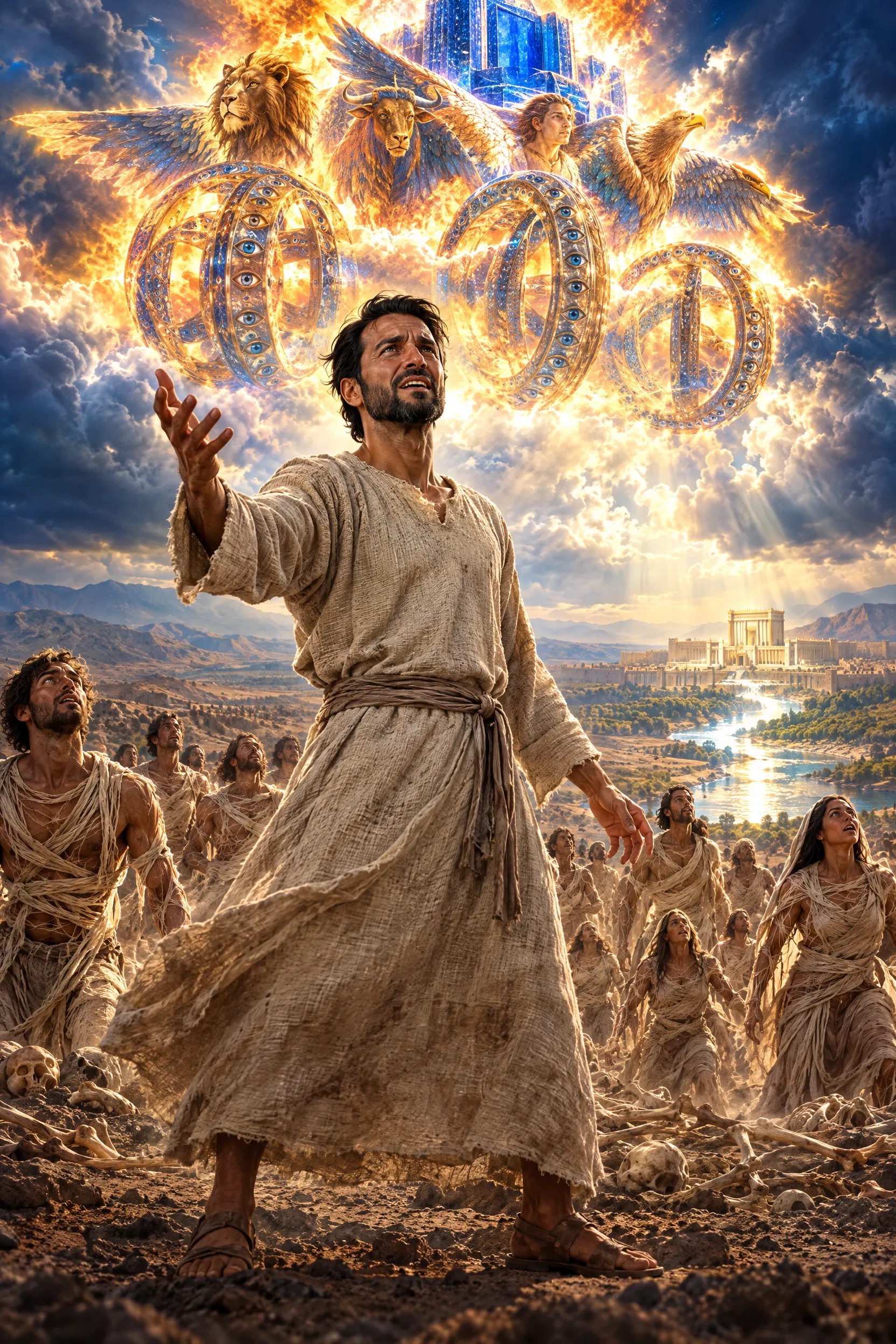Ezekiel in the Valley of Dry Bones