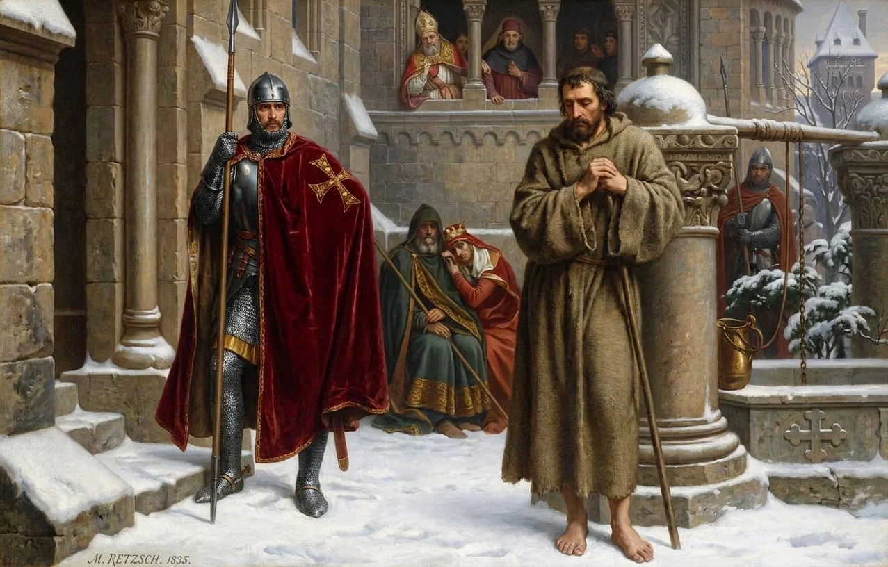 PENANCE OF HENRY IV. AT CANOSSA.