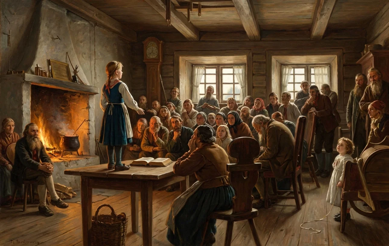 CHILD-PREACHING IN SWEDEN.