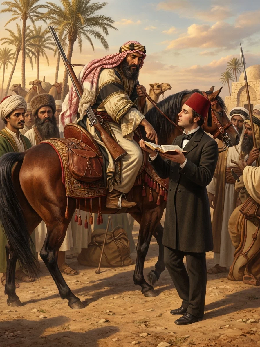 JOSEPH WOLFF AMONG THE ARABS.