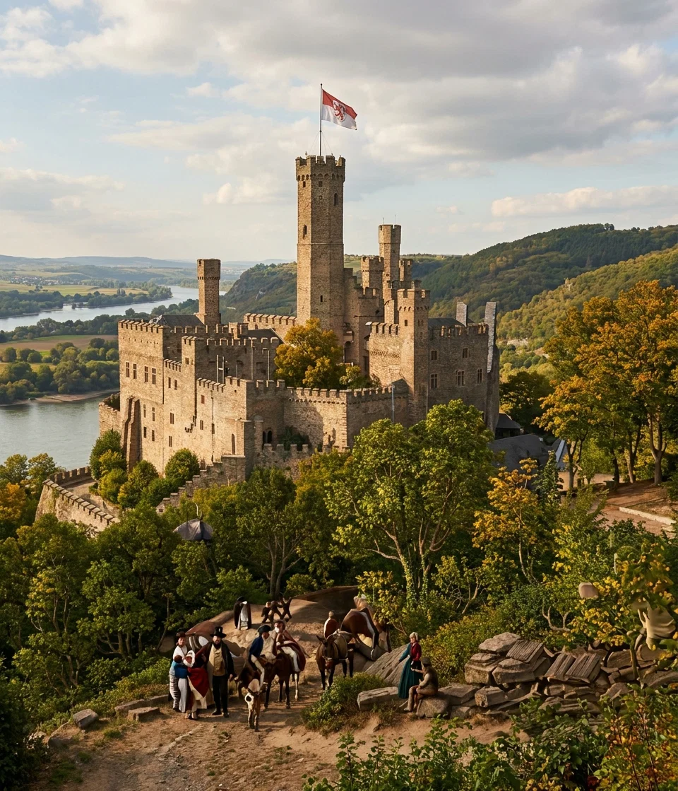 Castle on the Rhine.
