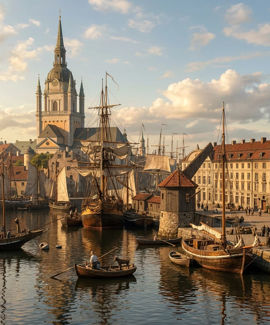 STOCKHOLM.

For years the work of ruin had been going forward. Other nations looked on, but lifted no hand to interpose. Even England stood apart. And in Germany itself, some of the Protestant princes had so far lost the spirit of the Reformation that they contented themselves with appeals and protests, and lent no aid to their brethren struggling