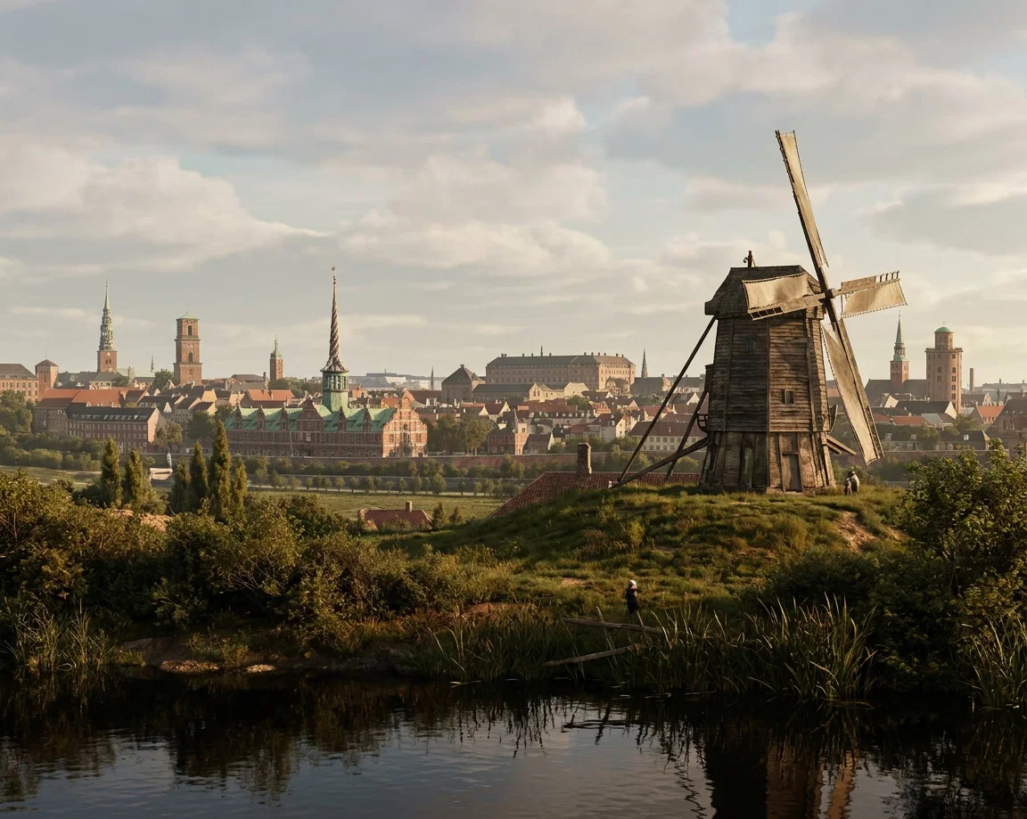 VIEW OF COPENHAGEN.