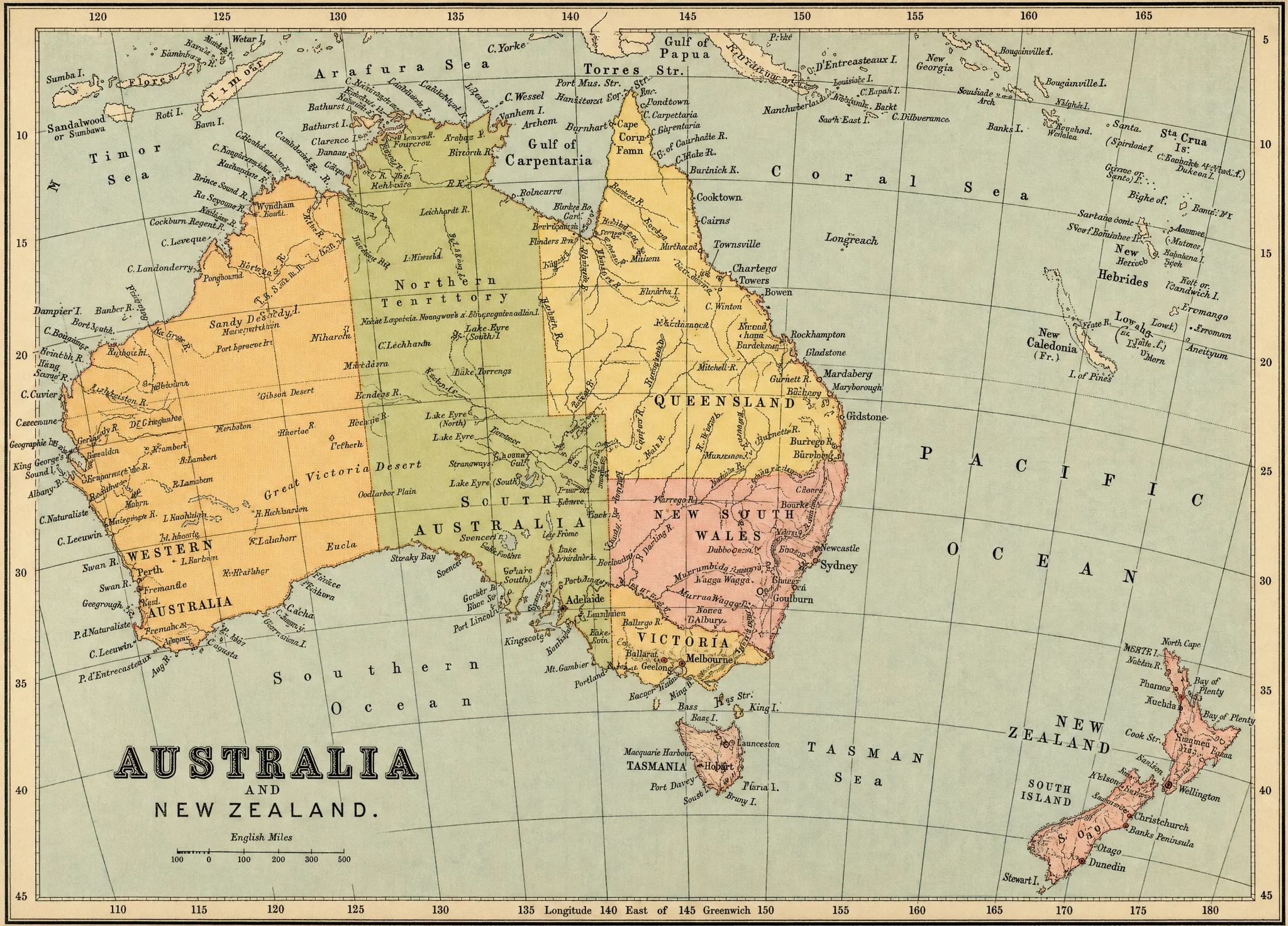 AUSTRALIA AND NEW ZEALAND.