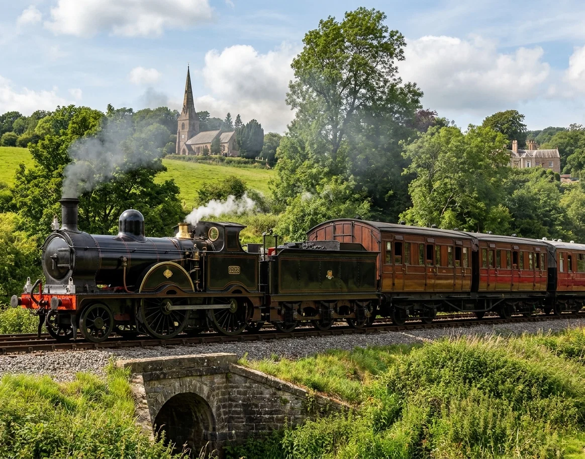 AN ENGLISH TRAIN.